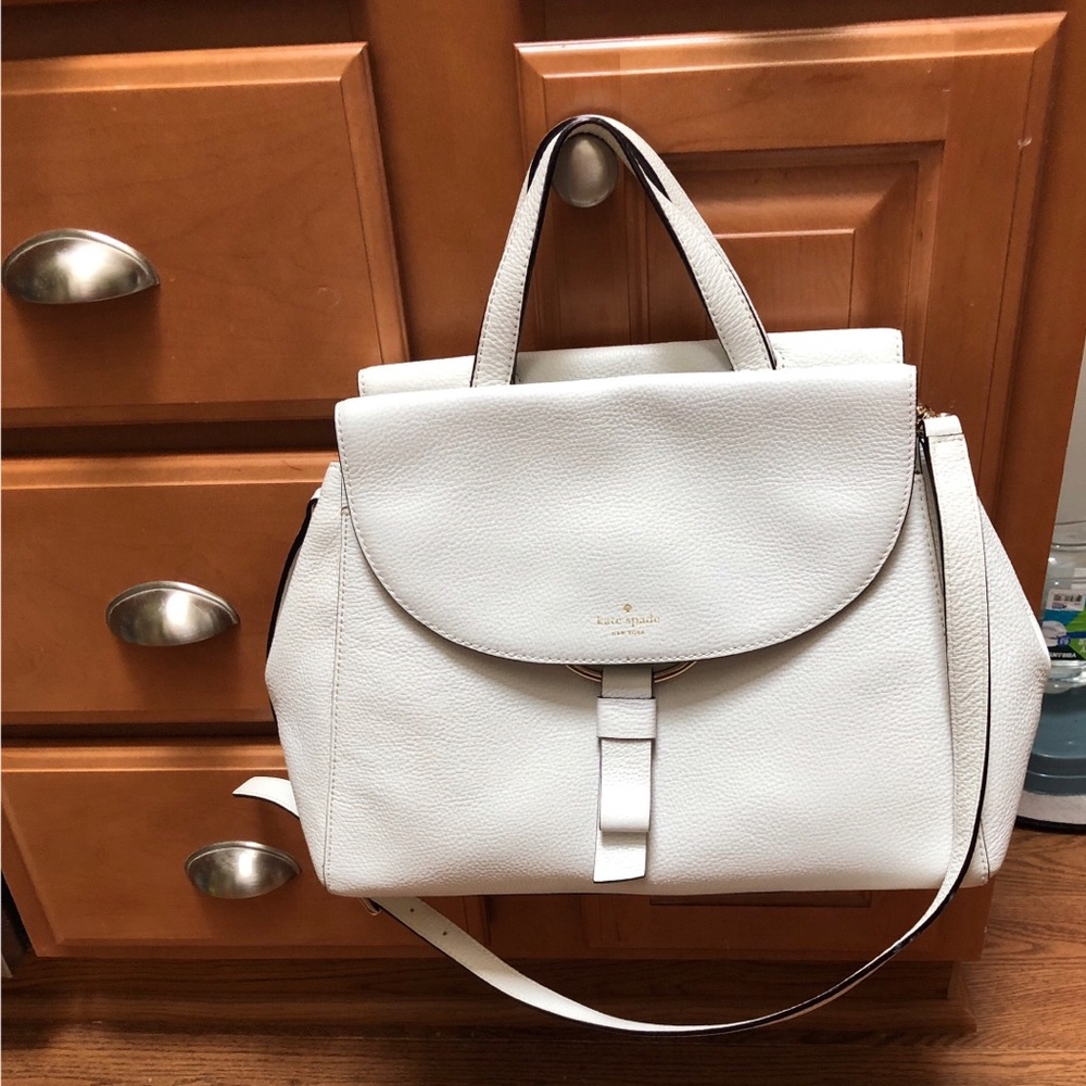 Kate Spade White Leather Purse